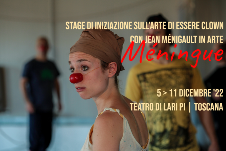 Stage 5 al 11 dicembre 2022 - Stage d'initiation sur l'art d'être clown